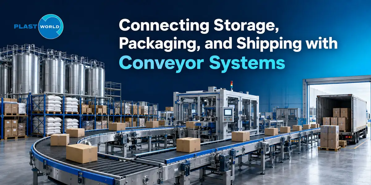 Connecting Storage, Packaging, and Shipping with Conveyor Systems