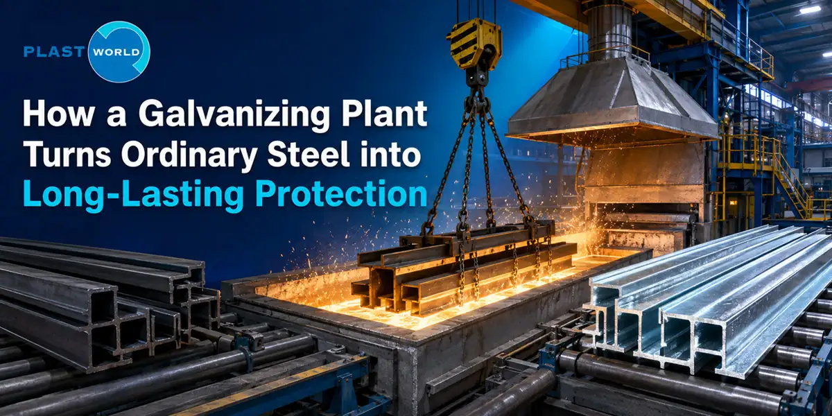 How a Galvanizing Plant Turns Ordinary Steel into Long-Lasting Protection