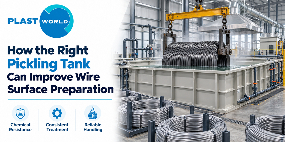 Right Pickling Tanks for Better Wire Surface Preparation